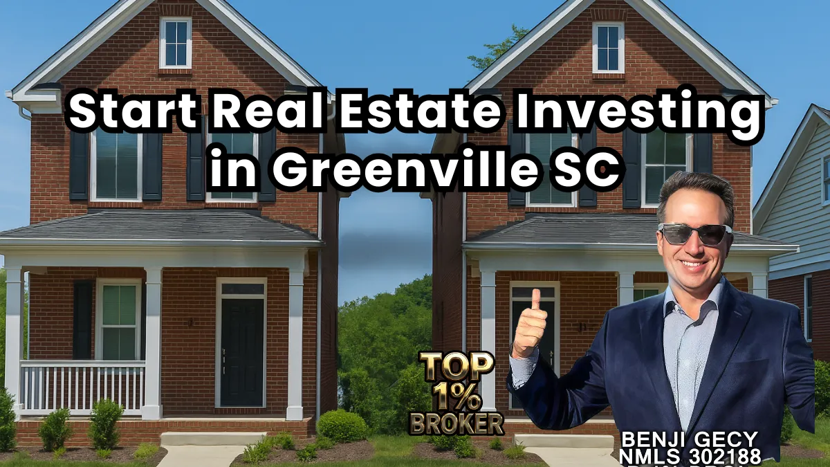 How to Start Real Estate Investing in Greenville SC (Even If You’re Brand New)